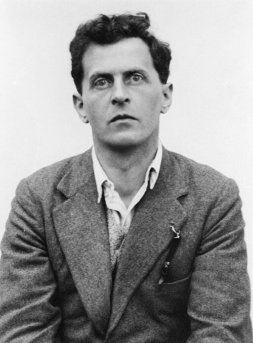 Ludwig Wittgenstein (1929), Aufnahme von Moritz Nähr, Public domain, via Wikimedia Commons