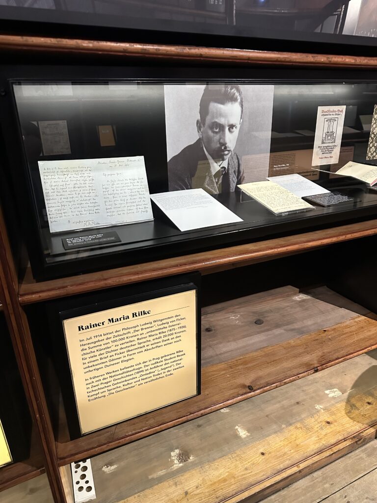 Rainer Maria Rilke, Brief an Ludwig von Ficker