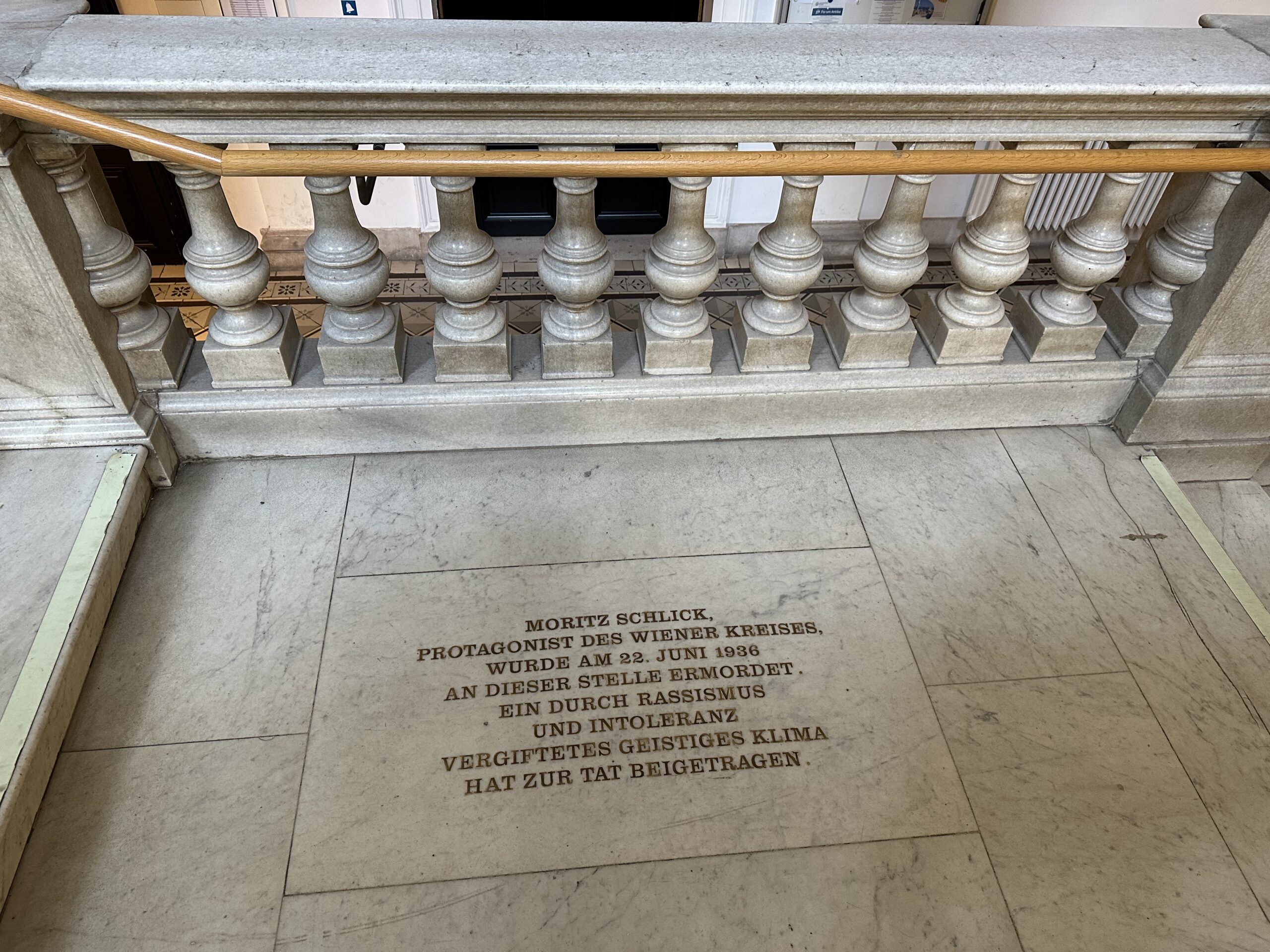 Philosophenstiege, Universität Wien