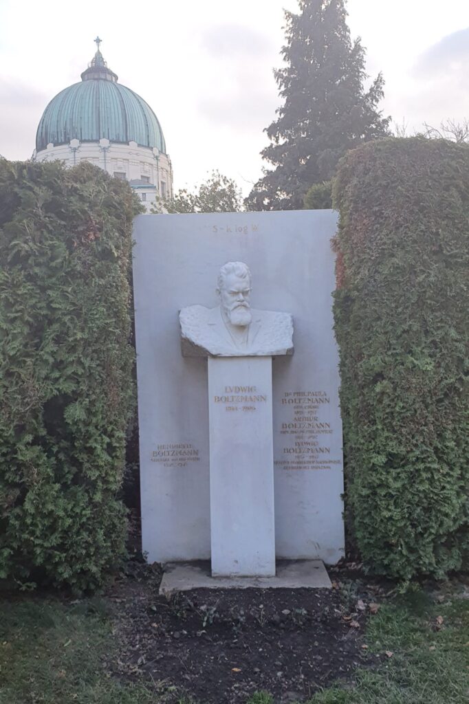 Ludwig Boltzmann Grabstätte, Zentralfriedhof Wien