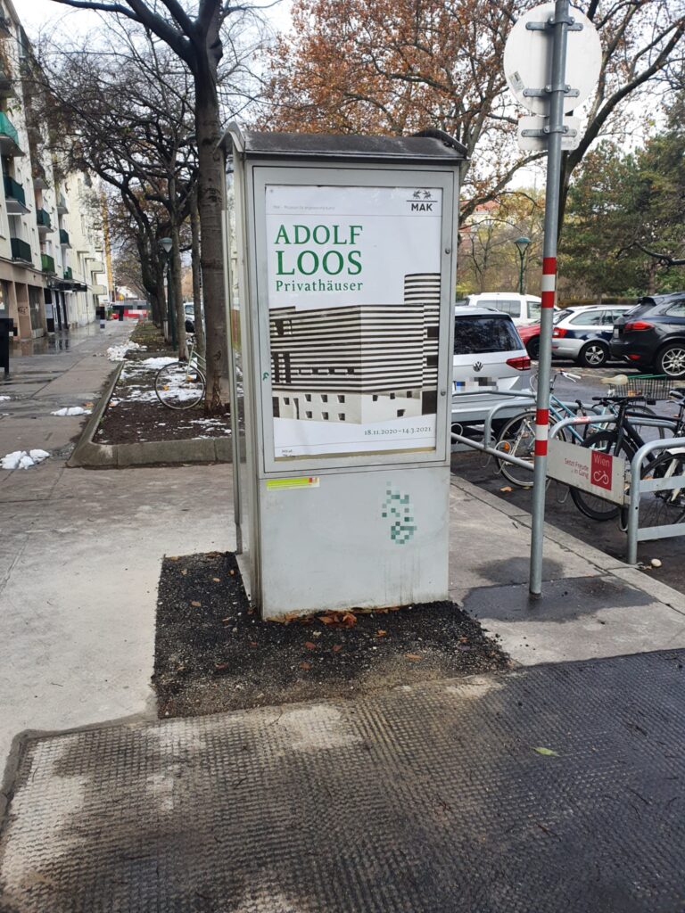 Plakat Adolf Loos Ausstellung MAK