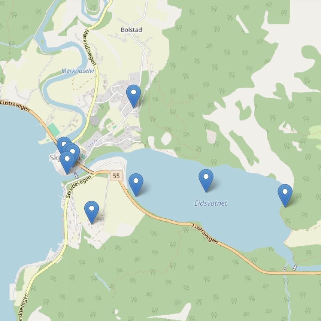 Wittgenstein in Norway Map